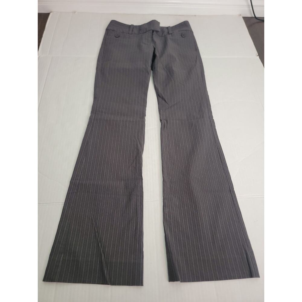 The Limited Trouser Pants Low Rise Pinstripe Flare 2x32 Office Siren Academia - Picture 2 of 9